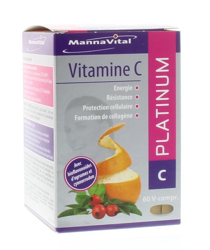 MannaVital Vitamine c platinum 60tb