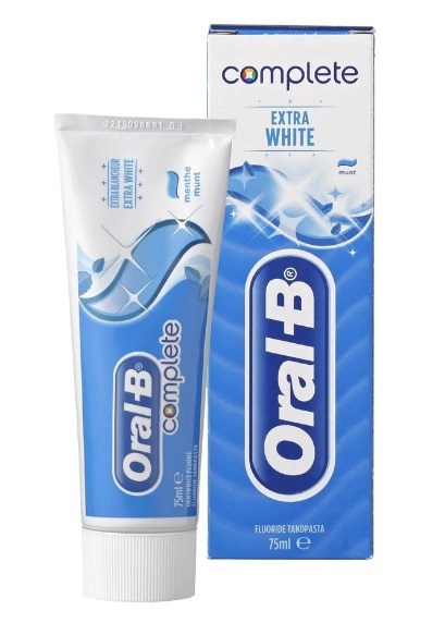 Wetenschap Glad Is Oral-B Tandpasta Complete Extra White 75ml | Voordelig online kopen |  Drogist.nl