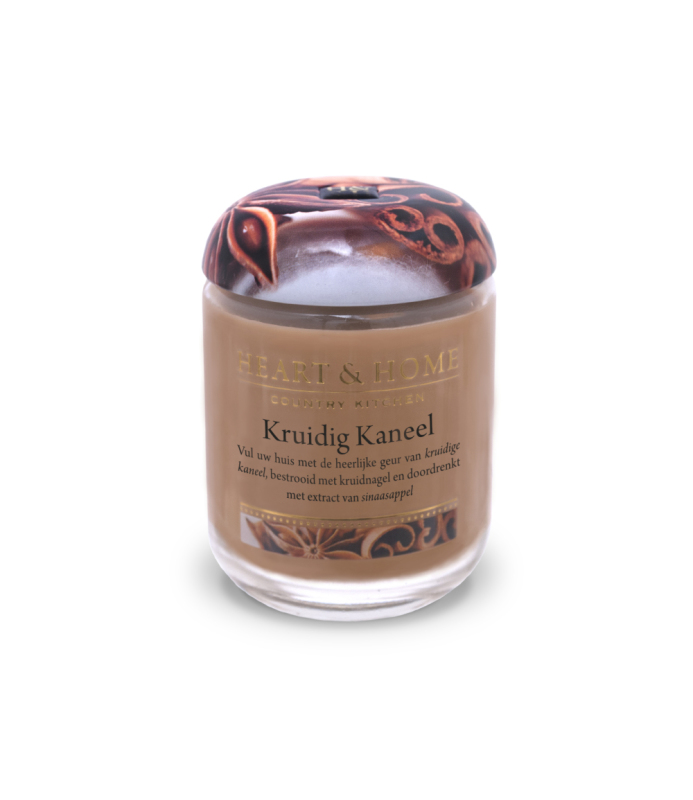 Heart Home Middelgrote Geurkaars Kruidig Kaneel 1St heart home kopen in de aanbieding Heart Home Middelgrote Geurkaars Kruidig Kaneel 1St heart home kopen in de aanbieding