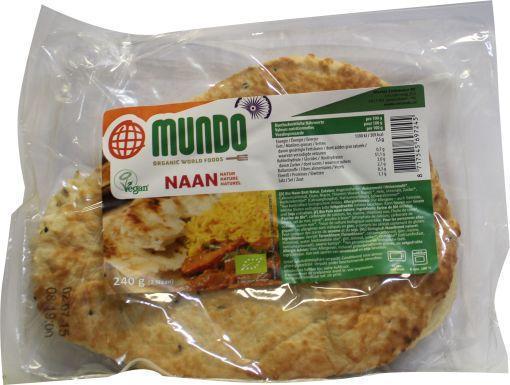 O Mundo Naanbrood naturel 240g