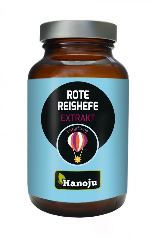 Hanoju Rode rijstgist extract 450 mg 90ca