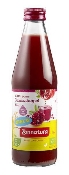 Zonnatura Granaatappelsap puur bio 330ml