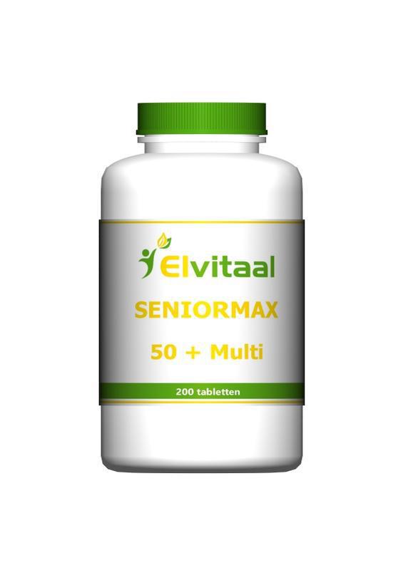Elvitaal Seniormax 50+ multi 200st