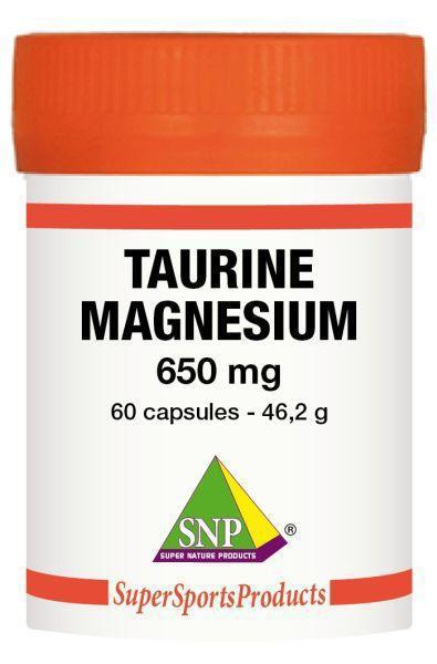 SNP Taurine 325 mg magnesium 325 mg - puur 60ca