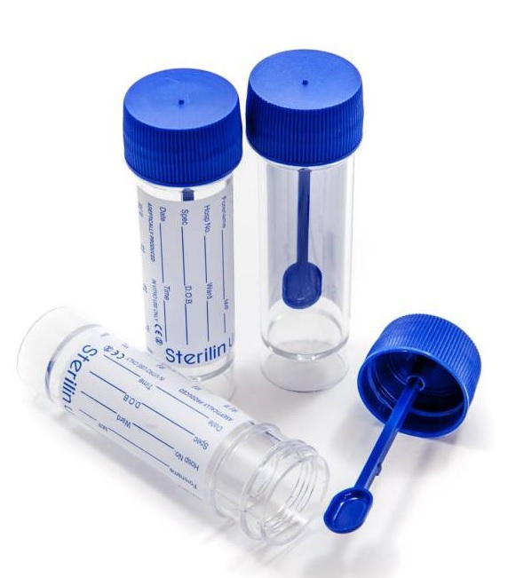 Brocacef Faecespotje ps + schepje 30 ml 30st