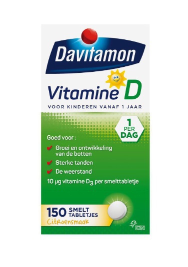 Davitamon D Smelttabletten 150 tabletten | Voordelig online kopen Drogist.nl