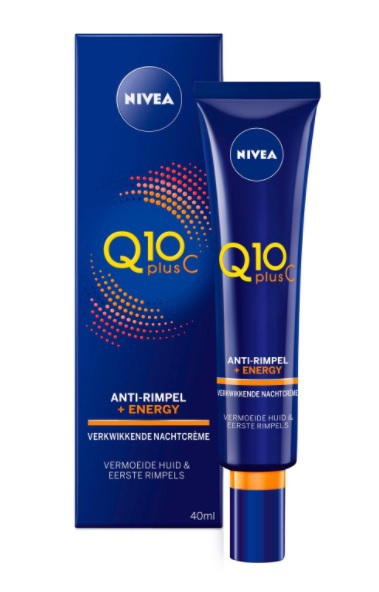 nivea Q10 plusc anti-rimpel + energy verkwikkende nachtcrème 40ml