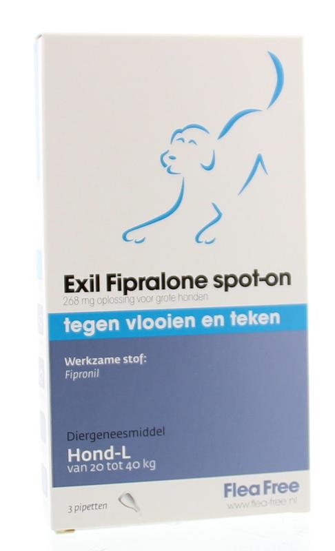 dood gaan bericht vrouw Exil Fipralone Spot On Hond Large 3 stuks | Voordelig online kopen |  Drogist.nl