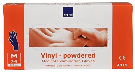 Abena Handschoen Vinyl Poeder Blauw M 100 Stuks abena kopen in de aanbieding Abena Handschoen Vinyl Poeder Blauw M 100 Stuks abena kopen in de aanbieding