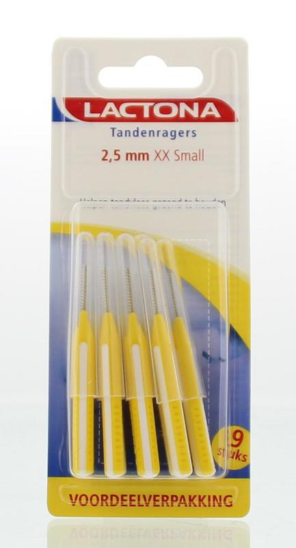 Tandenragers Easygrip XXS 2.5 mm 9st Voordelig online kopen | Drogist.nl