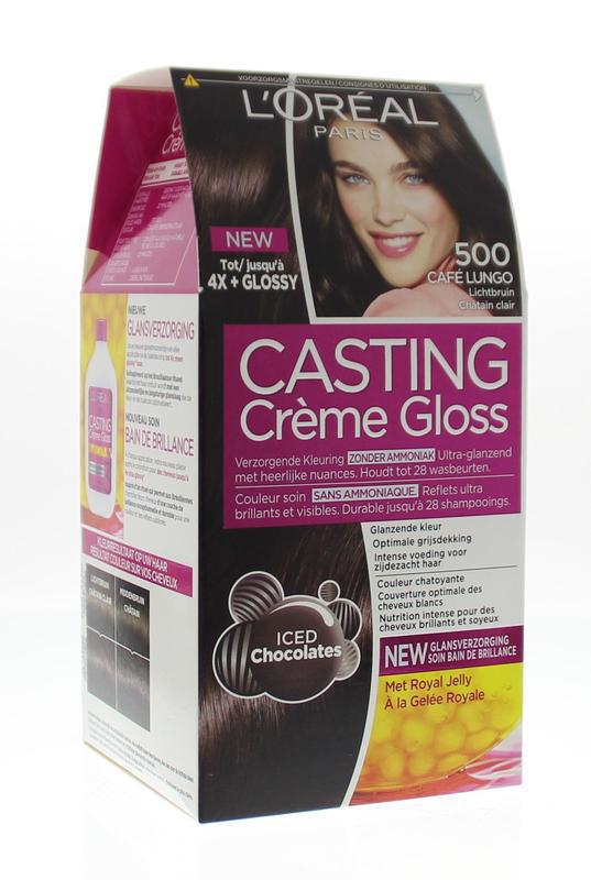 L'Oréal Paris Casting creme gloss haarverf lichtbruin 500 verp.