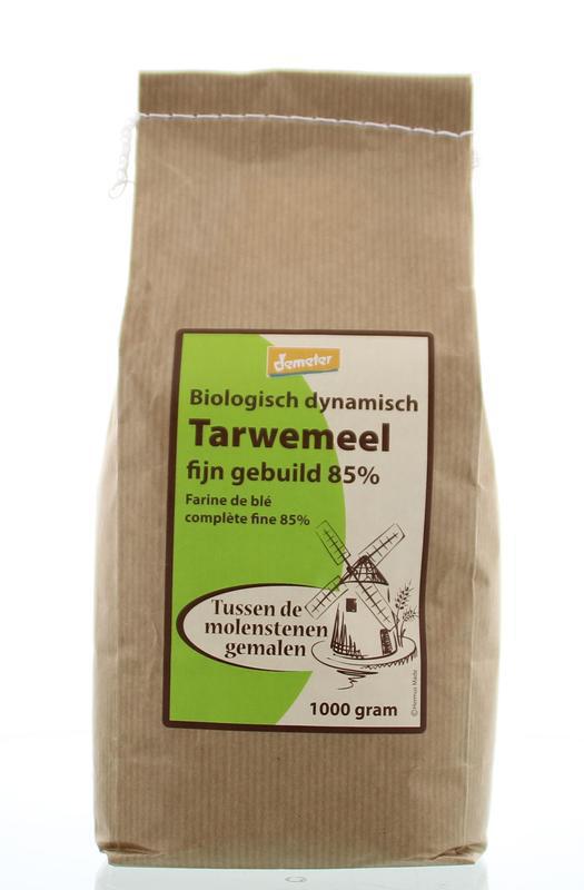 Hermus Made Tarwemeel fijn 85% demeter 1000g