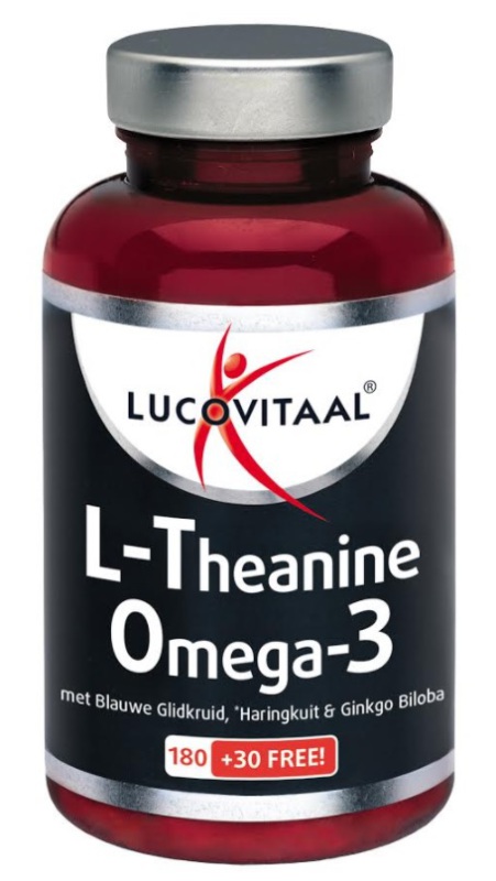 Scheiden luchthaven Dodelijk Lucovitaal L-Theanine Omega 3 210 capsules | Voordelig online kopen |  Drogist.nl