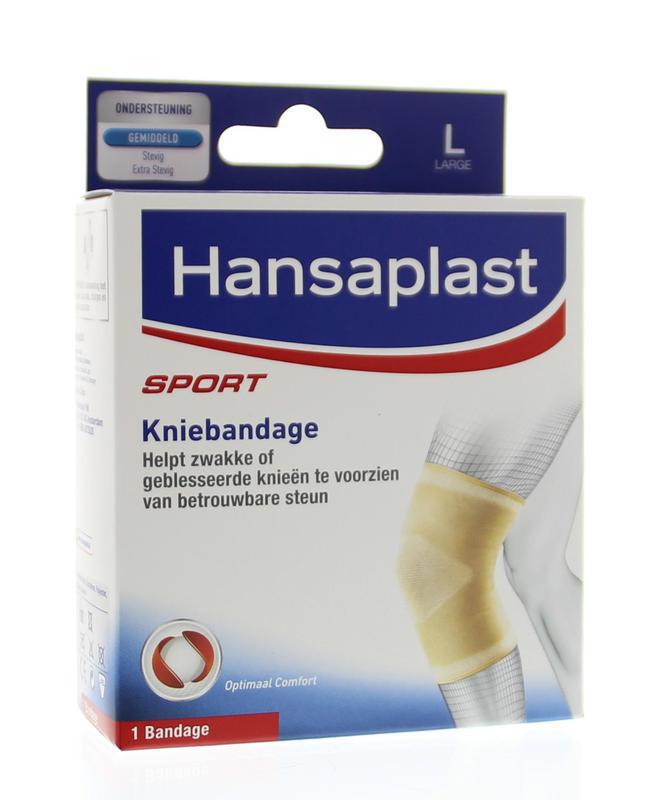 Hansaplast Sportbandage Kniebandage L stuk | Voordelig online Drogist.nl