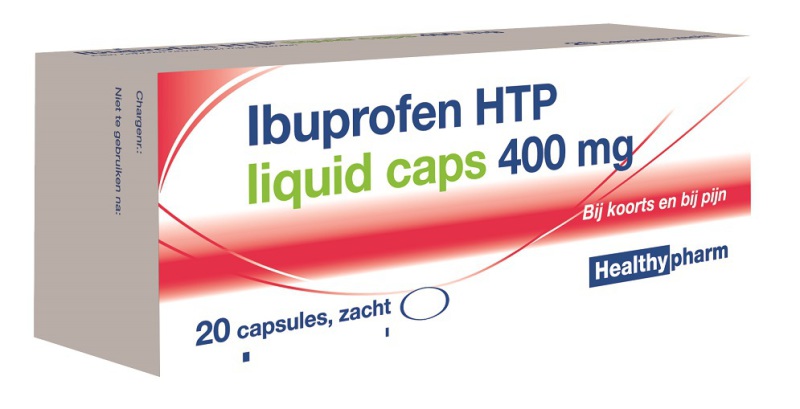 Goedkoopste Healthypharm Ibuprofen 400mg 20cap