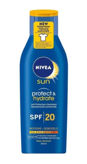 Centraliseren Ik denk dat ik ziek ben constante Nivea Sun Protect & Hydrate Zonnemelk SPF20 | Voordelig online kopen |  Drogist.nl
