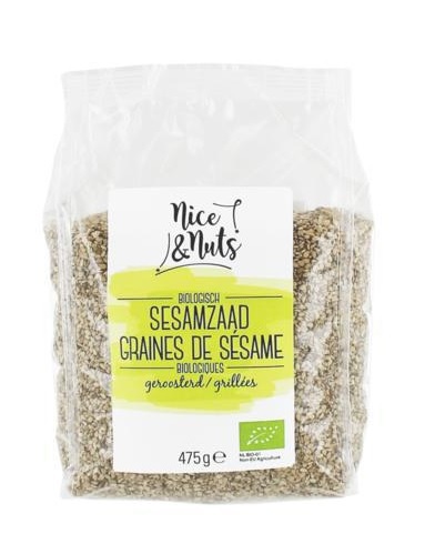 Nice & Nuts Sesamzaad geroosterd 475g