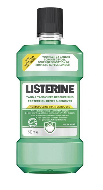 Listerine Mondspoeling tand & tandvleesbescherming 500ml