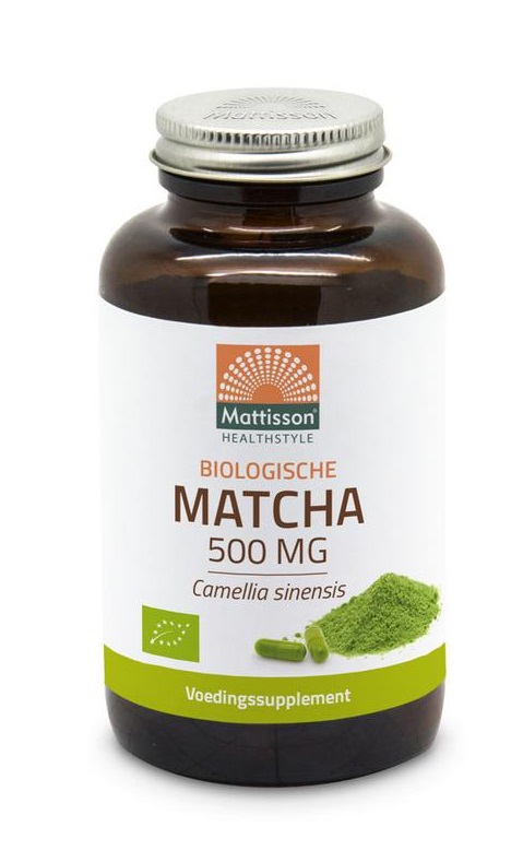 Mattisson Matcha 500 mg bio 90 capsules