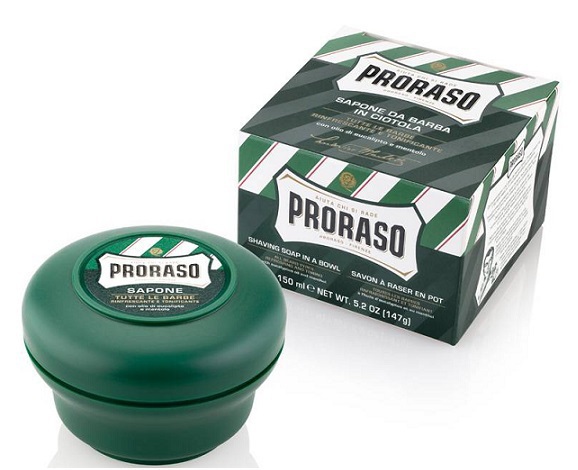 Proraso Scheerzeep pot green original 150ml