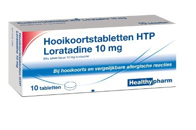 Goedkoopste Healthypharm Loratadine hooikoorts tabletten 10tab