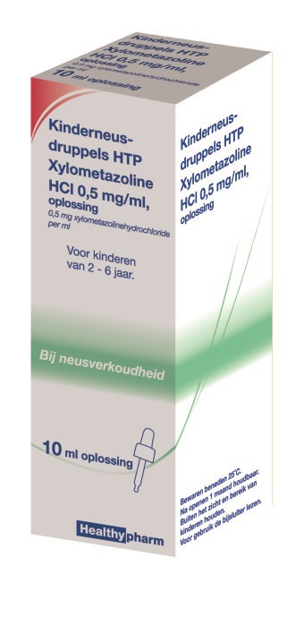 Goedkoopste Healthypharm Kinder neusdruppels xylometazol 10ml