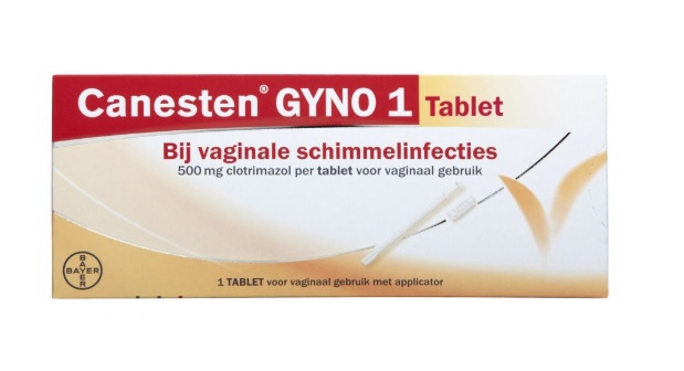 Verval verkoudheid Sta in plaats daarvan op Canesten Gyno 1-Daags Tablet 1 tablet | Drogist.nl
