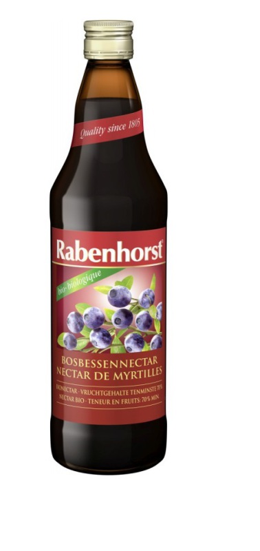 Rabenhorst Bosbessennectar bio 750ml