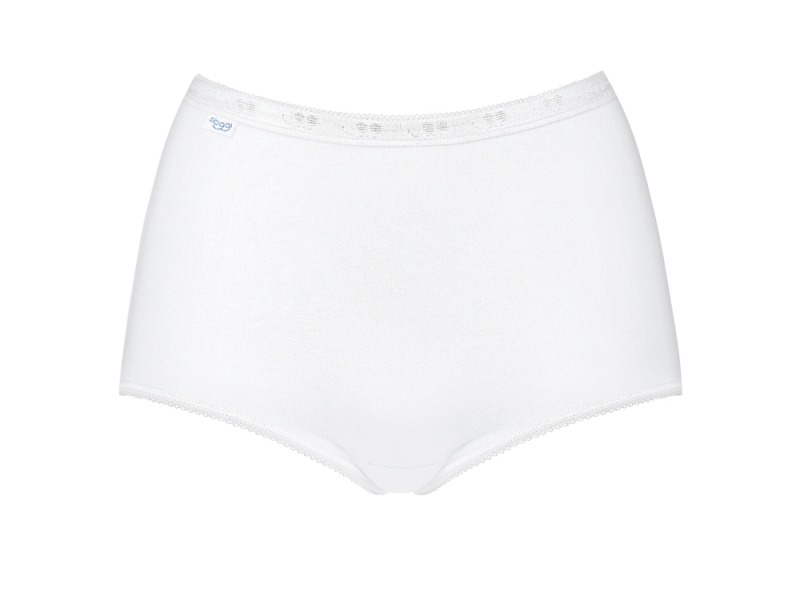 Sloggi Basic+ maxi slip 4 pack wit 48
