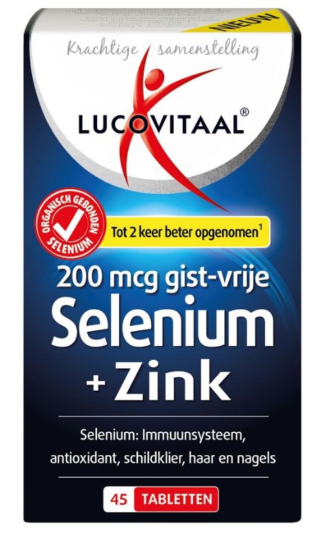 Lucovitaal Selenium + Zink | Drogist.nl