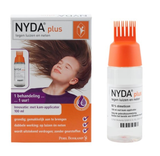 NYDA Plus met kam applicator 100ml