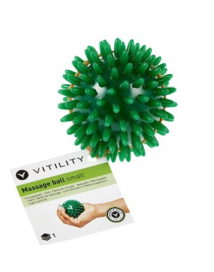 Essentials Massagebal klein 7 cm groen h&f
