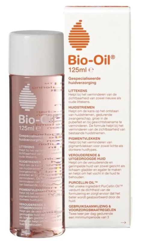 Unieke huidverzorging; Bio Oil |