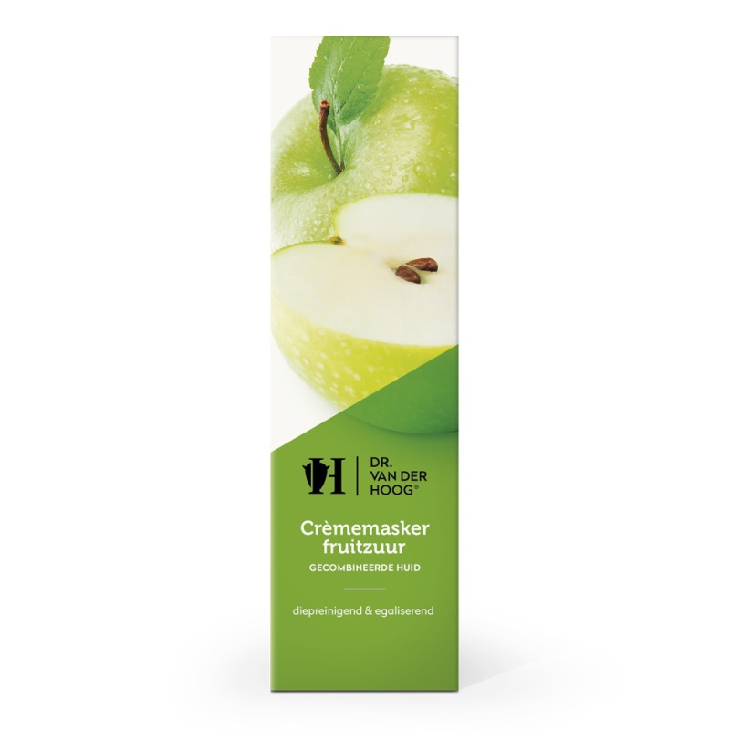 Dr. Van der Hoog Crèmemasker fruitzuur 6 x 10ml