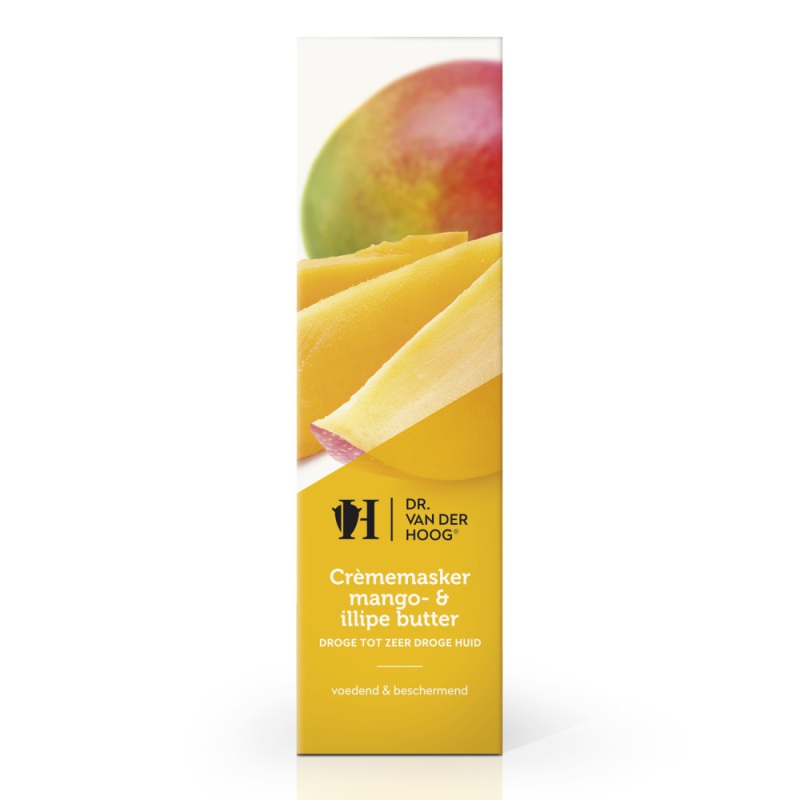 Dr. Van der Hoog Crememasker mango illipe butter 6 x 10ml