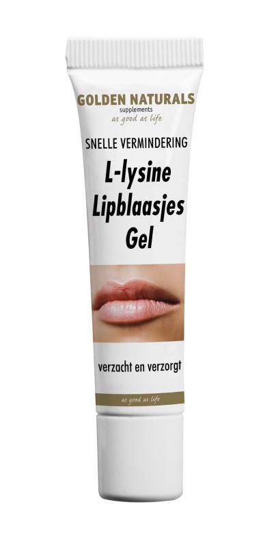 Golden Naturals L-lysine lipblaasjes gel 15ml