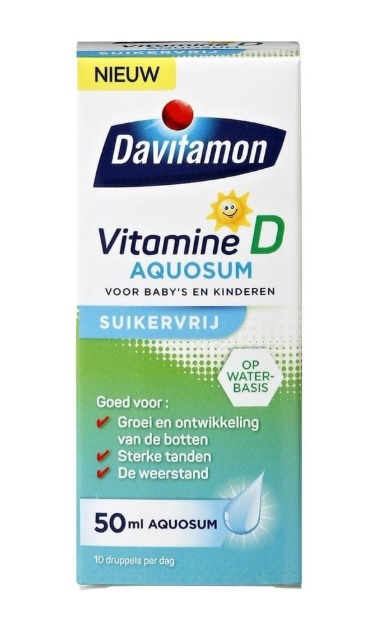 Goedkoopste davitamon Vitamine d aquosum suikervrij 50ml