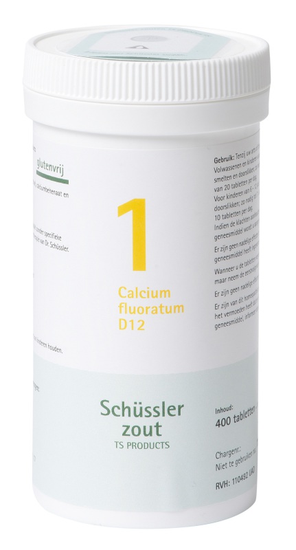 Pfluger Schussler celzout 1 calcium fluoratum d12 400 tabletten