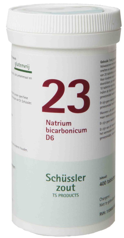 Pfluger Schussler celzout 23 natrium bicarbonicum d6 400tab