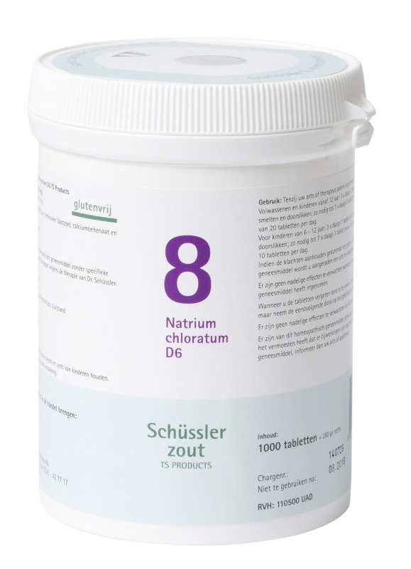 Pfluger Schussler celzout 8 natrium chloratum d6 1000t