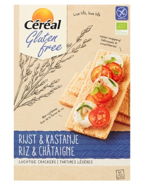 zakdoek gebaar Zichzelf Céréal Cracker Rijst Kastanje Bio 250 gram | Voordelig online kopen |  Drogist.nl