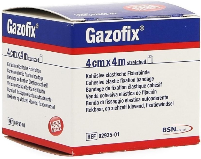 web moederlijk Thriller Gazofix Fixatieverband 4m x 4cm 1st | Voordelig online kopen | Drogist.nl