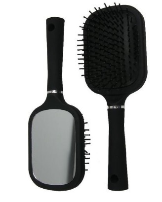 credit Maak het zwaar Geweldige eik Hair Mode Haarborstel Groot met Spiegel Zwart 1 stuk | Voordelig online  kopen | Drogist.nl