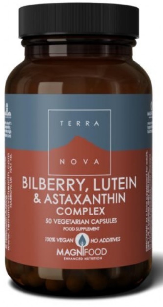 Terranova Bilberry lutein & astasanthin complex 100ca