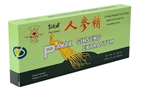 panax ginseng Extractum flesjes 10 x 10 ml 100ml