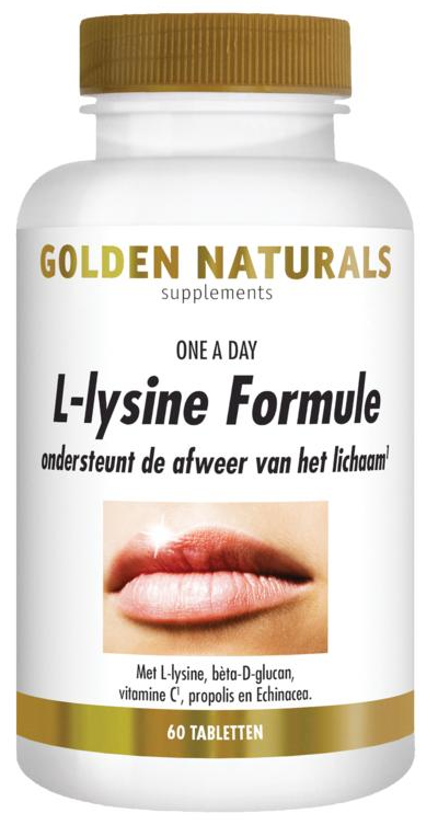 Goedkoopste Golden Naturals L-lysine formule 60 tabletten