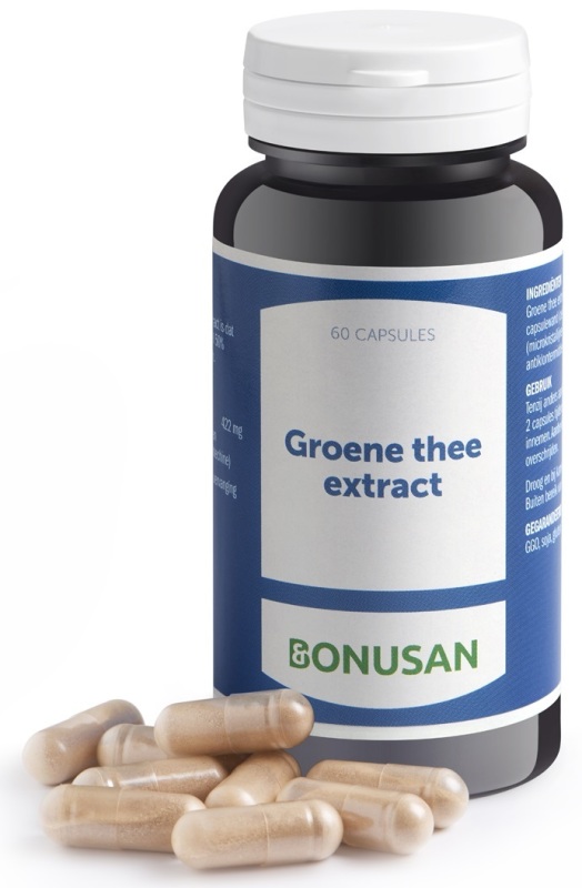 Goedkoopste Bonusan Groene thee extract 60 capsules