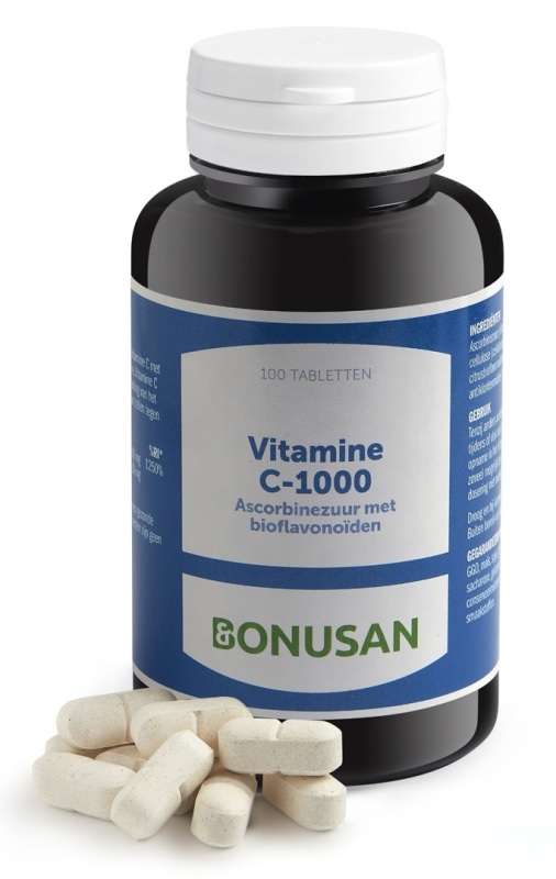Bonusan Vitamine C1000 mg 100 tabletten | Voordelig online kopen | Drogist.nl
