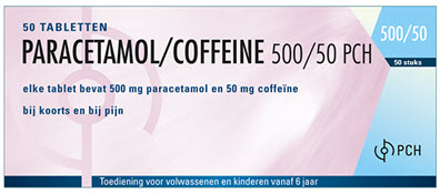 Goedkoopste Teva Paracetamol coffeine 500/50 50 tabletten
