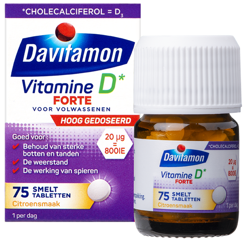 Davitamon Vitamine 75 smelttabletten | Voordelig online kopen Drogist.nl